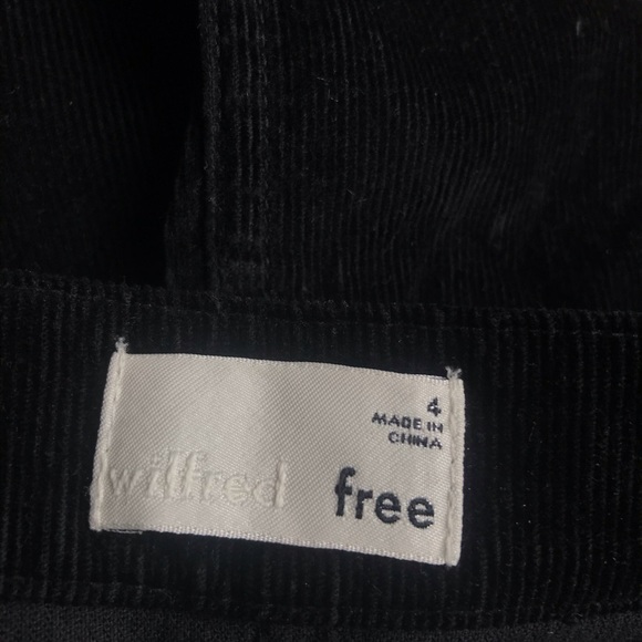 Artizia Corduroy Black Mini Skirt - Picture 3 of 4